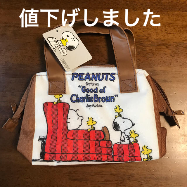 PEANUTS(ピーナッツ)のスヌーピーワイヤーランチトート レディースのバッグ(トートバッグ)の商品写真