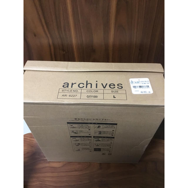 archives(アルシーヴ)の＊archives 厚底レースアップブーツ〈新品未使用タグ・箱付き〉＊ レディースの靴/シューズ(ブーツ)の商品写真