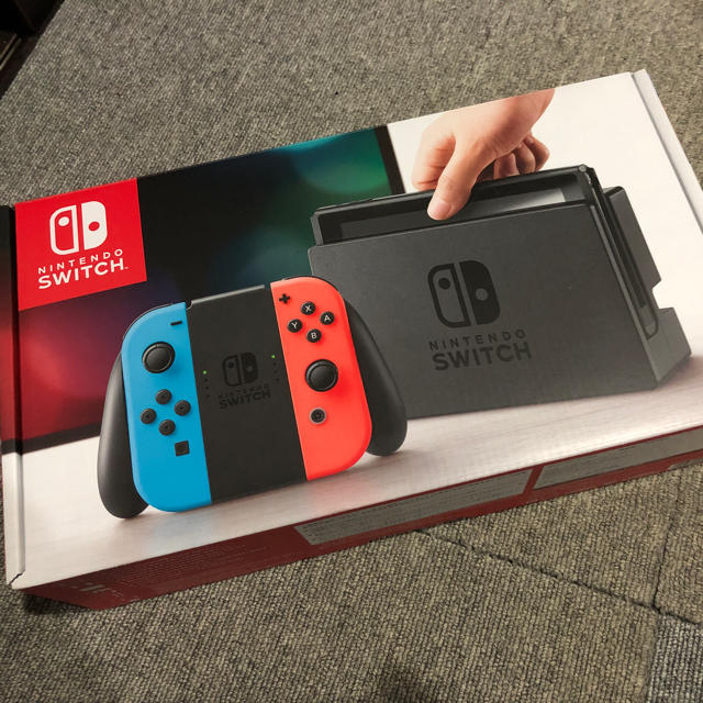 家庭用ゲーム機本体任天堂 SWITCH (赤青)新品