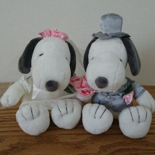 スヌーピー(SNOOPY)のスヌーピー ウェディングドール ぬいぐるみ(ぬいぐるみ)