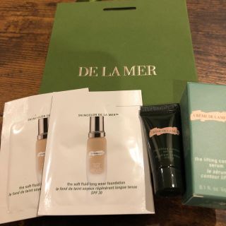 ドゥラメール(DE LA MER)のDE LA MER 美容液とファンデーション(サンプル/トライアルキット)