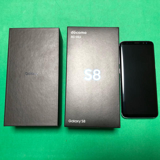 docomoSC-02J Galaxy S8  黒 SIMロック解除済