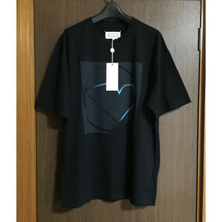 マルタンマルジェラ(Maison Martin Margiela)の黒44新品 マルジェラ オーバーサイズ Tシャツ ビッグシルエット (Tシャツ/カットソー(半袖/袖なし))