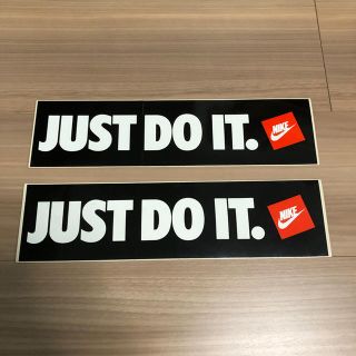 ナイキ(NIKE)の★未使用★ ナイキ ステッカー 2セット(ノベルティグッズ)