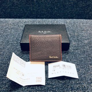 ポールスミス(Paul Smith)の新品未使用 Paul Smithソフトグレイン 小銭入れ 牛革製(コインケース/小銭入れ)