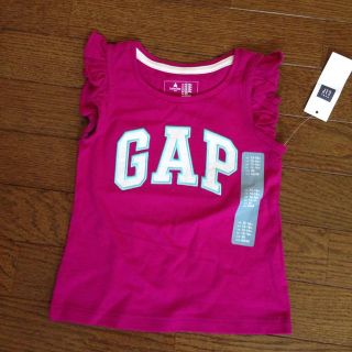 ベビーギャップ(babyGAP)の新品フリル袖Ｔシャツ(Ｔシャツ)