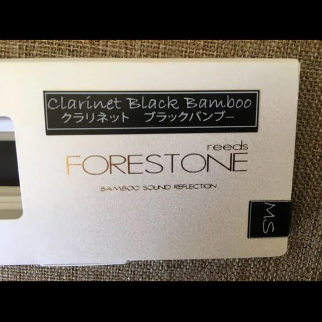 forestone  ブラックバンブー リード、  B♭クラリネット 用 楽器の管楽器(クラリネット)の商品写真