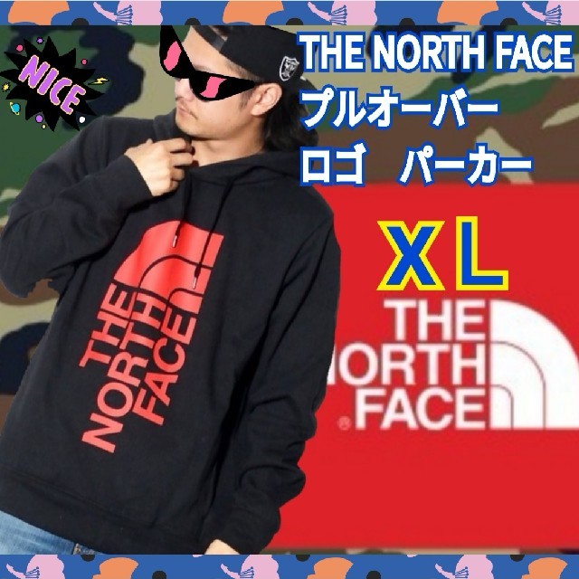 THE NORTH FACE - ノースフェイス プルオーバー ロゴパーカー メンズ 