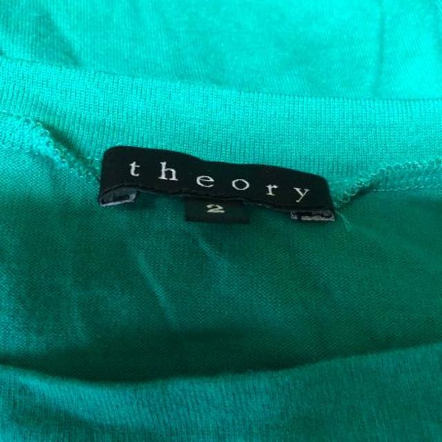 theory(セオリー)のtheory◆グリーン◆ワンピース レディースのワンピース(ミニワンピース)の商品写真