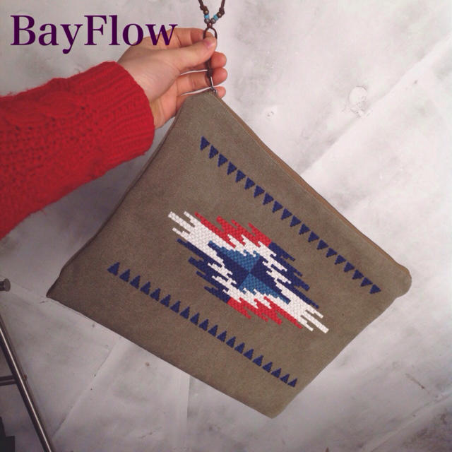 BAYFLOW(ベイフロー)のBayFlow ベイフロー クラッチバック メンズのバッグ(セカンドバッグ/クラッチバッグ)の商品写真