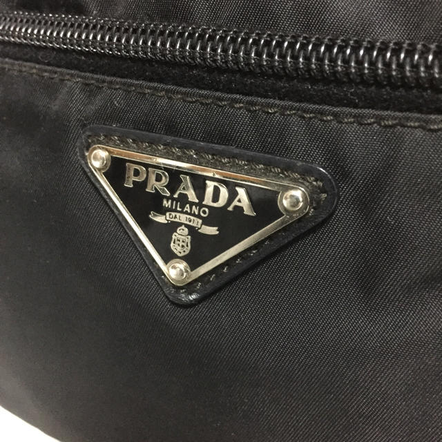 PRADA 黒 テスート ショルダーバッグ ナイロン ユニセックス プラダ 1