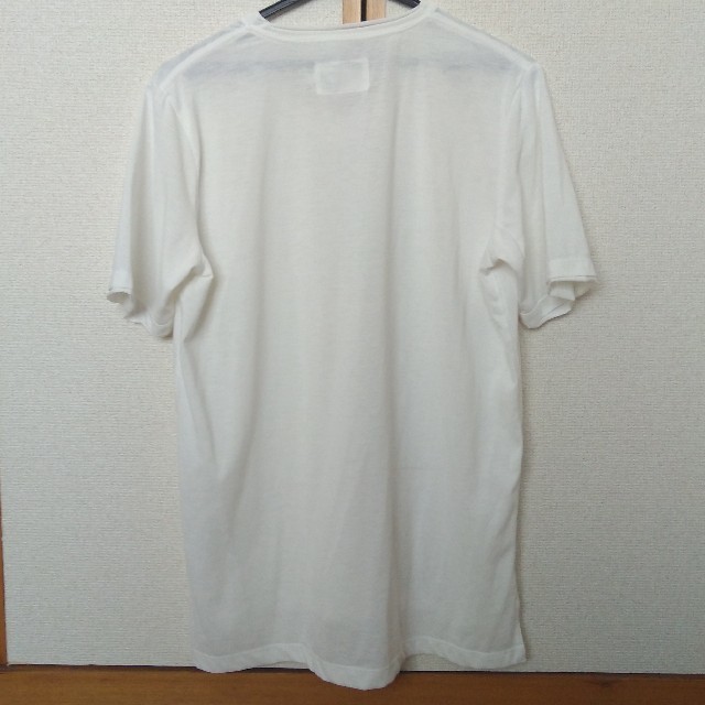 AZUL by moussy(アズールバイマウジー)の【AZUL】Tシャツ Lサイズ white メンズのトップス(Tシャツ/カットソー(半袖/袖なし))の商品写真