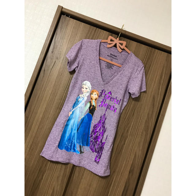 Disney(ディズニー)のディズニー アナと雪の女王 Tシャツ WDW アナ エルサ FROZEN レディースのトップス(Tシャツ(半袖/袖なし))の商品写真
