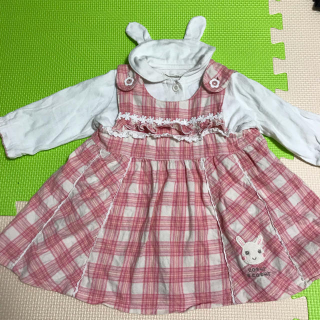 coeur a coeur(クーラクール)のクーラクール  ワンピースセット キッズ/ベビー/マタニティのベビー服(~85cm)(ワンピース)の商品写真