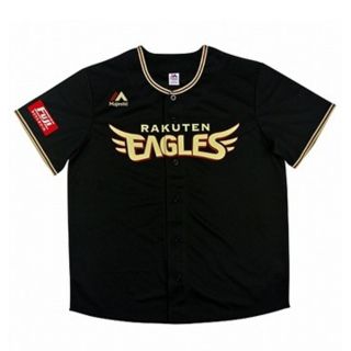 マジェスティック(Majestic)の楽天イーグルス BLACK EAGLES ユニフォーム Mサイズ(応援グッズ)