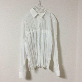 イッセイミヤケ(ISSEY MIYAKE)のイッセイミヤケ ブラウス 古着 スウェット コンバース スニーカー(シャツ/ブラウス(長袖/七分))