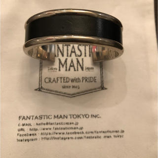 ファンタスティックマン レザーバングル FANTASTIC MAN(バングル/リストバンド)