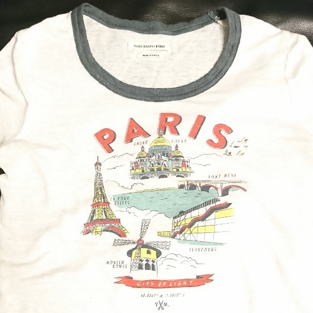 Isabel Marant(イザベルマラン)の新品、未使用 ISABEL MARANT ETOILE PARIS T-シャツ レディースのトップス(Tシャツ(半袖/袖なし))の商品写真