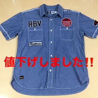 リアルビーボイス(RealBvoice)のリアルビーボイス デニムシャツ Lサイズ(Tシャツ/カットソー(半袖/袖なし))