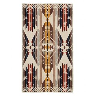 ペンドルトン(PENDLETON)の新品 ペンドルトン ブランケット 大判 タオル ホワイトサンド キャンプ ラグ(毛布)