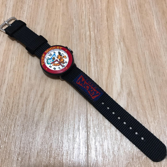 ミッキーマウス(ミッキーマウス)のタイムセール☆ディズニー ミッキー 腕時計 キッズ/ベビー/マタニティのこども用ファッション小物(腕時計)の商品写真