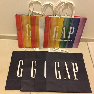 ギャップ(GAP)のGAP ショップ袋⚫︎ショッパー  8枚セット(ショップ袋)