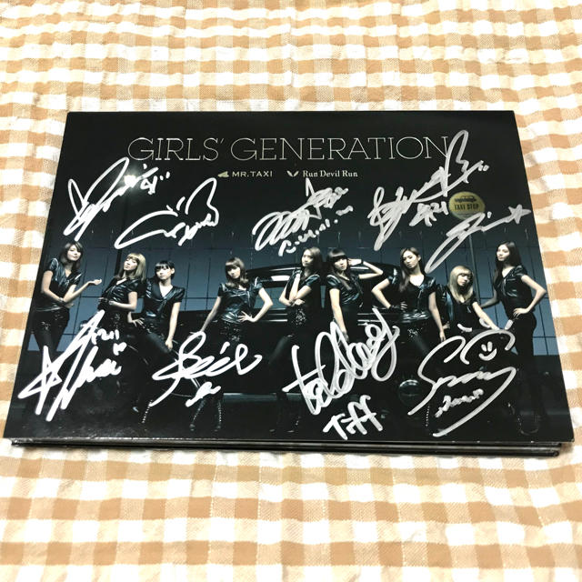 少女時代 GIRLS GENERATIONS 直筆サイン入りCD | フリマアプリ ラクマ