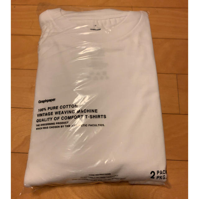 COMOLI(コモリ)の最終値下 graphpaper  2-Pack Crew Neck Tee メンズのトップス(Tシャツ/カットソー(半袖/袖なし))の商品写真