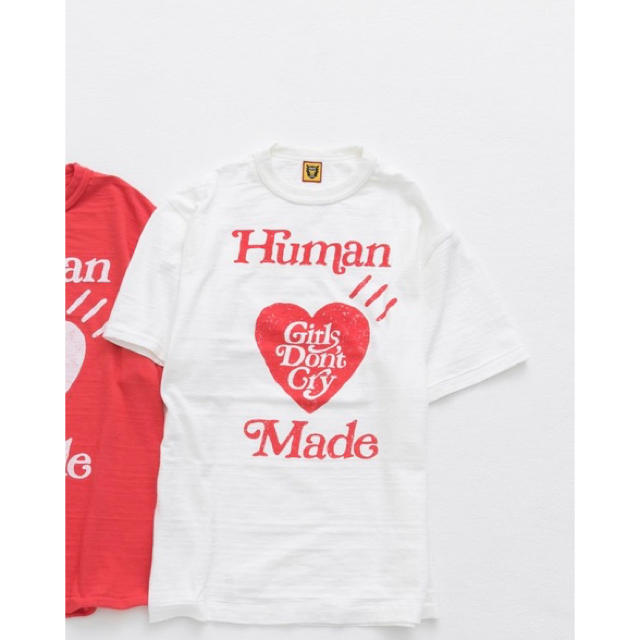 human made×girls don't cry 白 XLサイズ