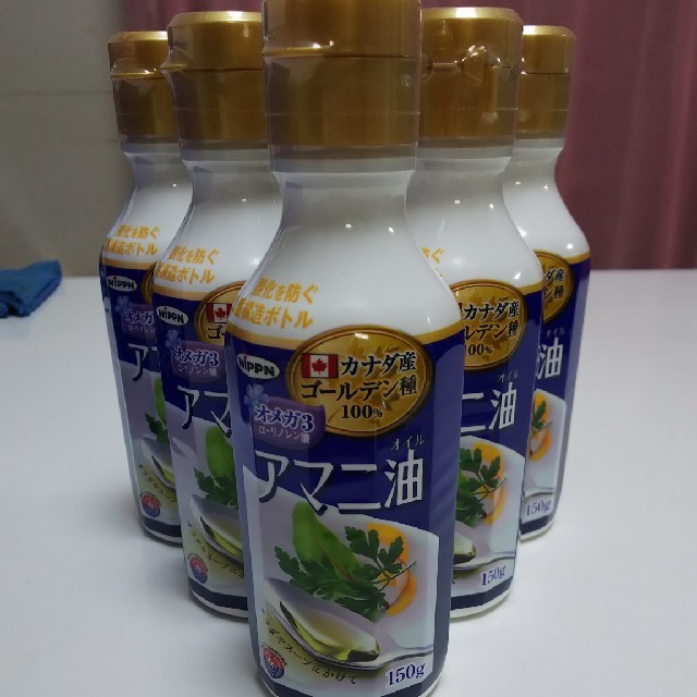 日清製粉(ニッシンセイフン)のNIPPN アマニ油  6本セット 食品/飲料/酒の食品(調味料)の商品写真