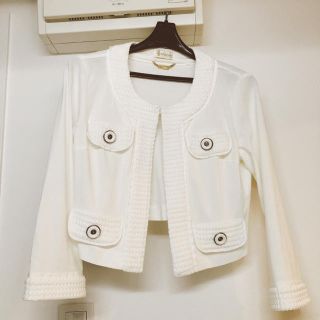 ハロッズ(Harrods)の美品 ハロッズ カーディガン(ノーカラージャケット)