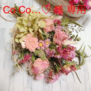  Co Co…♡ 様 専用♡ドライフラワー スワッグ(ドライフラワー)