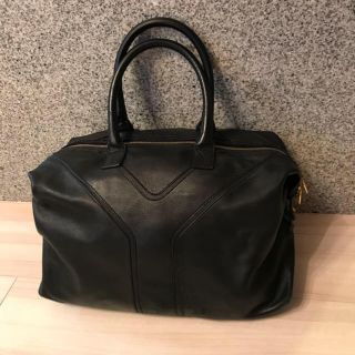 サンローラン(Saint Laurent)のYSL イヴ・サンローラン イージー ボストンバッグ イブサンローラン 黒 希少(ボストンバッグ)