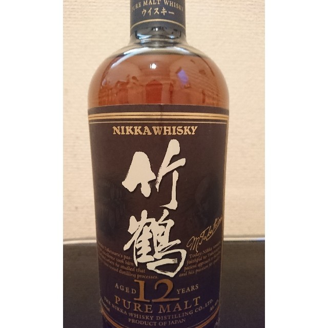 終売品 竹鶴 12年 660ml