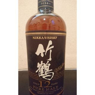 ニッカウイスキー(ニッカウヰスキー)の終売品 竹鶴 12年 660ml(ウイスキー)