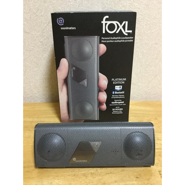 foxl v2 platinum edition bluetoothスピーカー