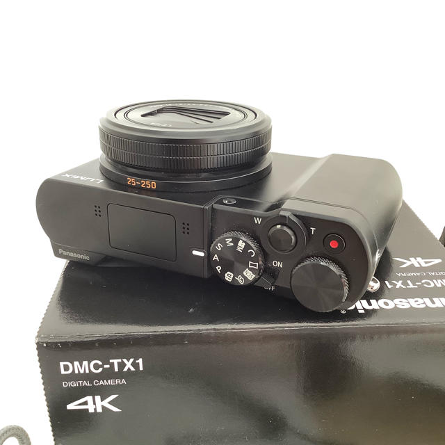 Panasonic(パナソニック)のPanasonic LUMIX DMC-TX1 10倍ズーム 4K動画 スマホ/家電/カメラのカメラ(コンパクトデジタルカメラ)の商品写真