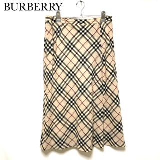 バーバリー(BURBERRY)のBURBERRY LONDON バーバリー ノバチェック柄 ロングスカート (ロングスカート)