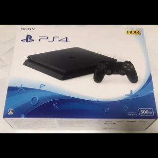 プレイステーション4(PlayStation4)のPlayStation®4 ジェット・ブラック 500GB CUH-2200(家庭用ゲーム機本体)