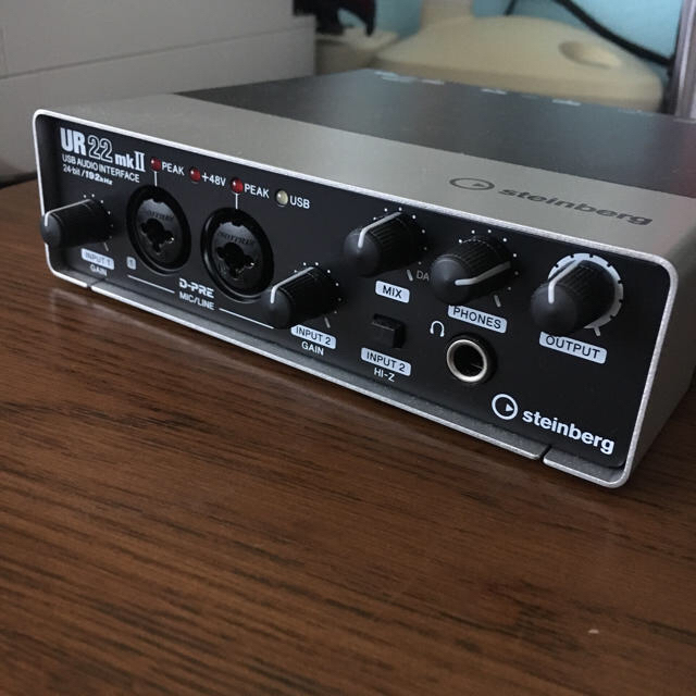 ヤマハ(ヤマハ)のSteinberg UR22mkII 楽器のDTM/DAW(オーディオインターフェイス)の商品写真