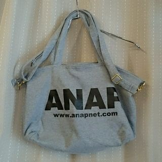 アナップ(ANAP)の☆ANAP 2wayコットンバッグ☆(ショルダーバッグ)