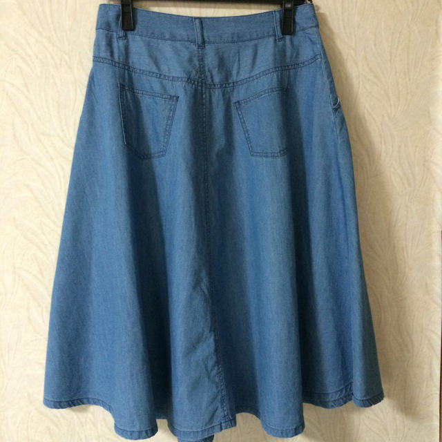 BLISS POINT(ブリスポイント)のデニム♡ミモレ丈スカート レディースのスカート(ひざ丈スカート)の商品写真