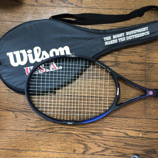 ウィルソン(wilson)の美品！テニスラケット 硬式(ラケット)