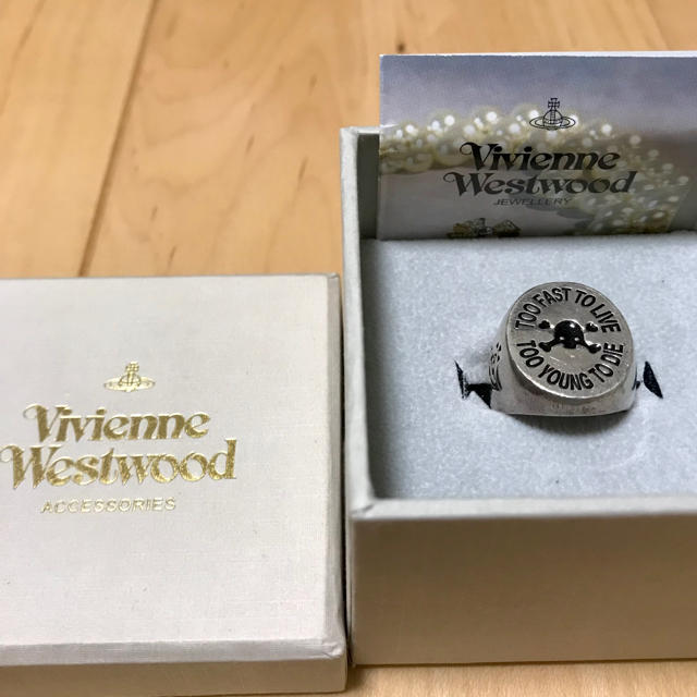 Vivienne Westwood(ヴィヴィアンウエストウッド)のVivienne Westwood リング  指輪 サイズS シルバー メンズのアクセサリー(リング(指輪))の商品写真