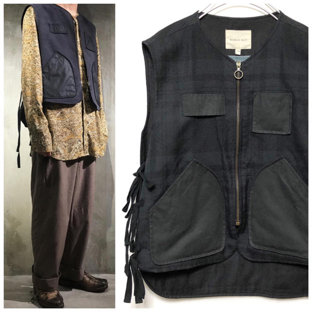 世界5着限定 NICHOLAS DALEY HUNTING WAISTCOAT