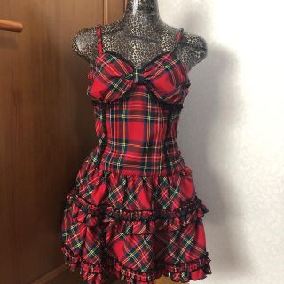 トゥララ(TRALALA)のチェックワンピース新品(ミニワンピース)