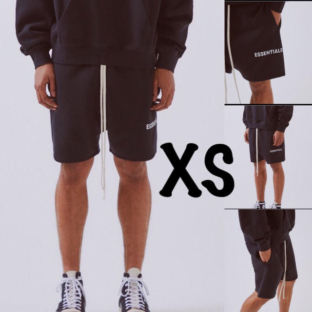 パンツfear of god essentials ハーフパンツ希少XS