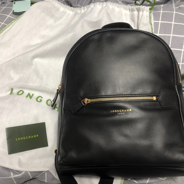 LONGCHAMP(ロンシャン)のLongchamp レザーバックパック メンズのバッグ(バッグパック/リュック)の商品写真