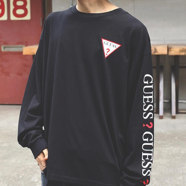 GUESS(ゲス)の【M】 GUESS ［ゲス］ スーパービッグロンT【SALE】 メンズのトップス(Tシャツ/カットソー(七分/長袖))の商品写真