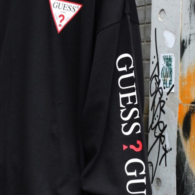 GUESS(ゲス)の【M】 GUESS ［ゲス］ スーパービッグロンT【SALE】 メンズのトップス(Tシャツ/カットソー(七分/長袖))の商品写真